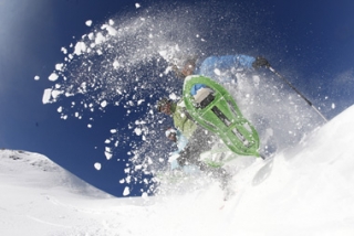  Raquetas de nieve en Passy Plaine Joux 